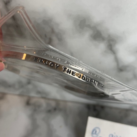 Silver Engraved ‘Enjoy The Journey’ Braclet - Picture 7 of 14